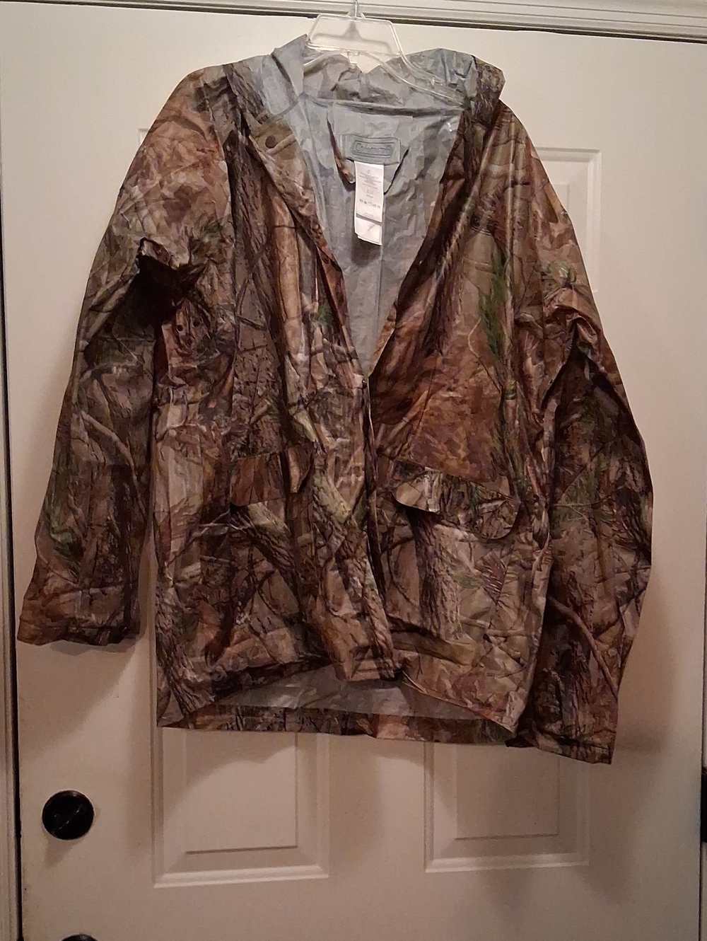 Coleman Men's Lightweight Camo Rain Jacket